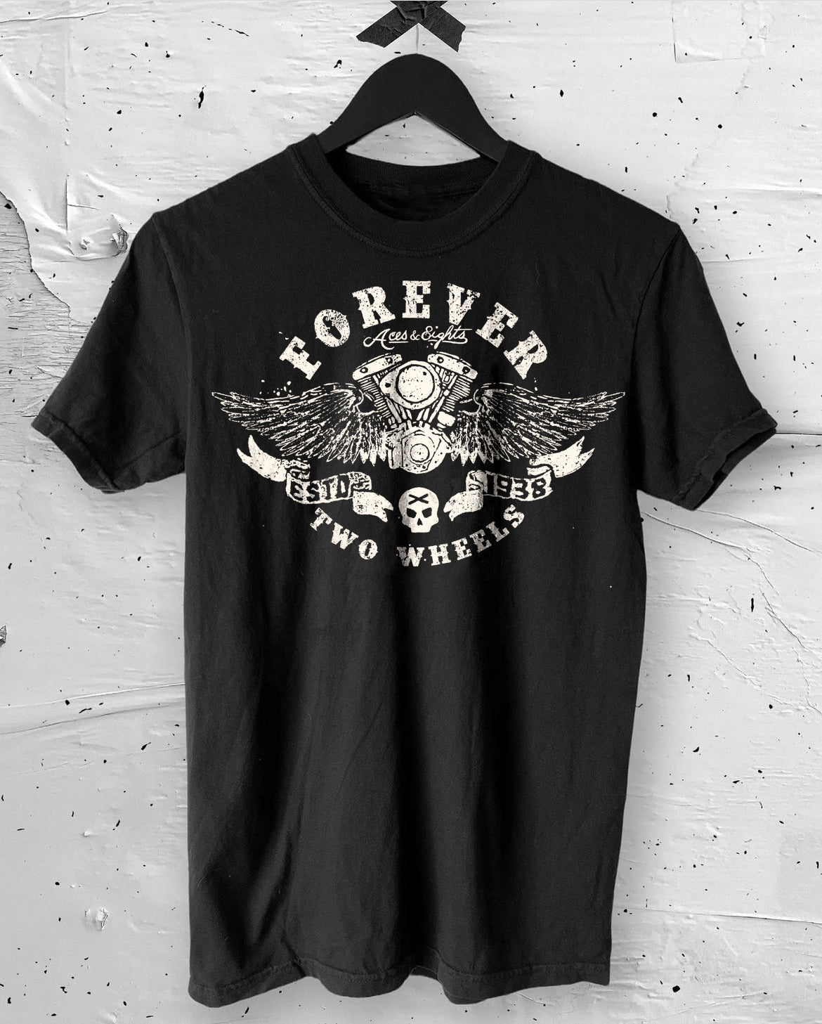 Forever Two Wheels - Motorcycle Shirt