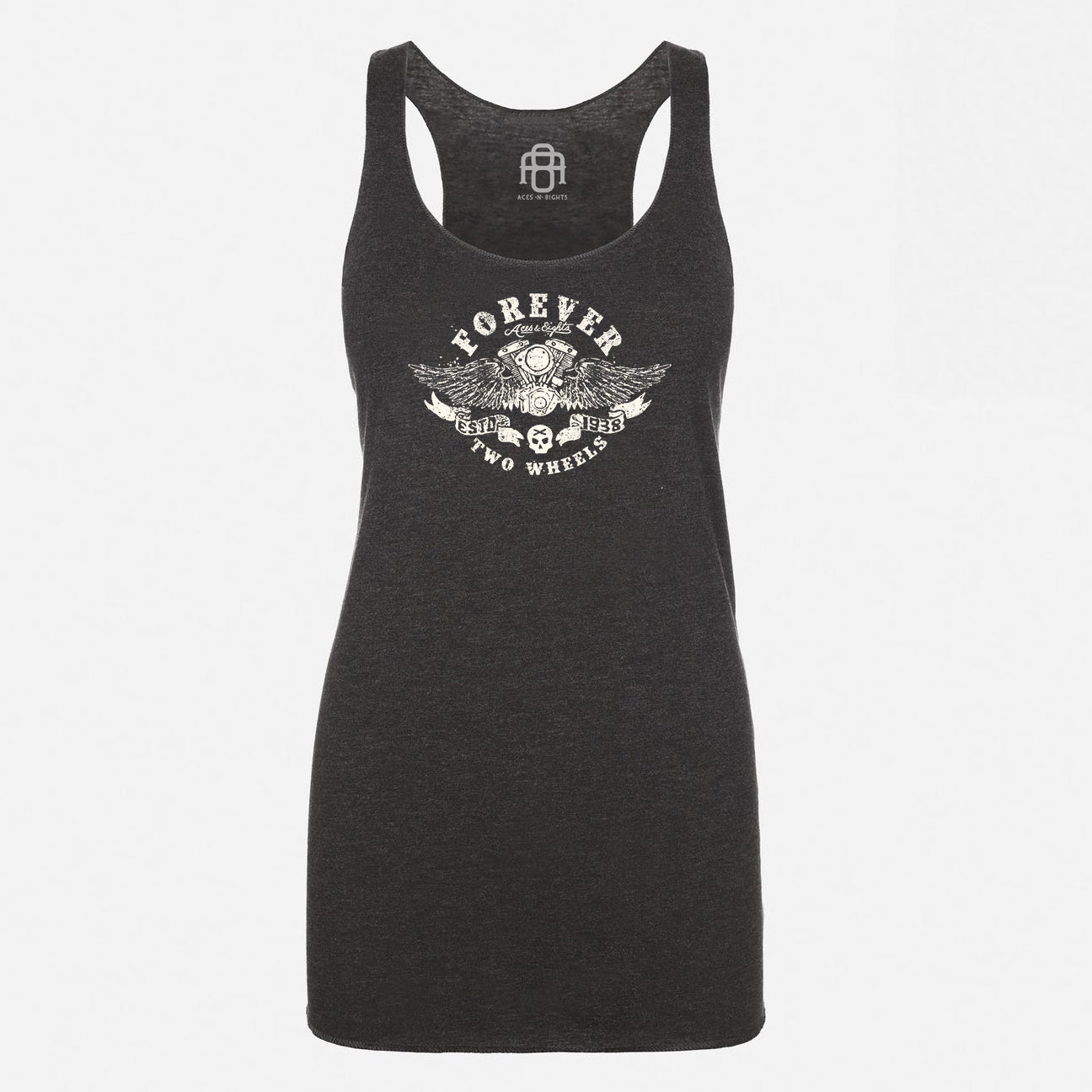 Forever Two Wheels - Motorcycle Ladies Tank