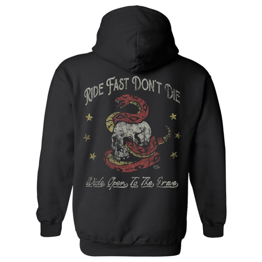 Ride Fast Don't Die - Motorcycle Hoodie