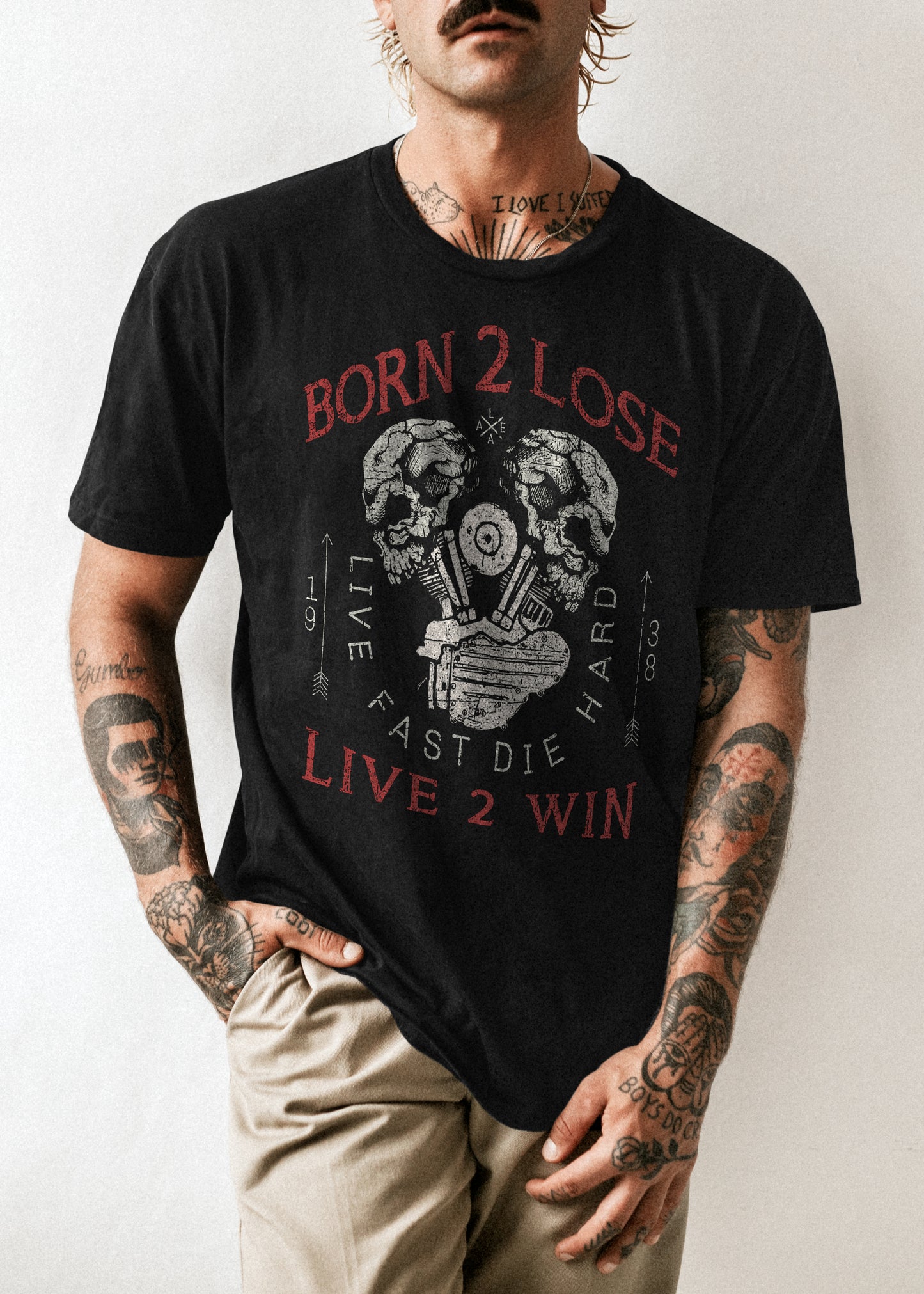 Born To Lose - Motorcycle Shirt