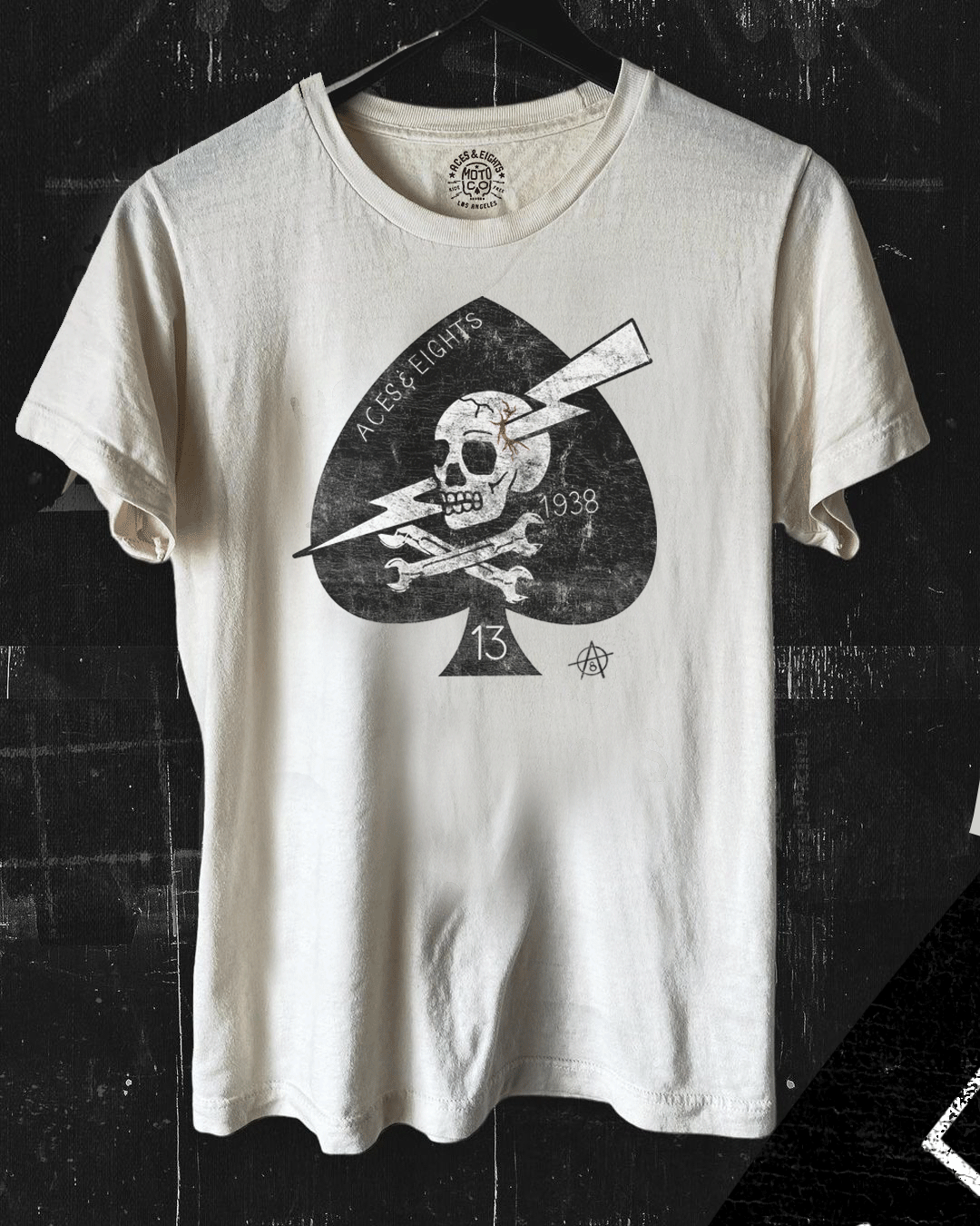 Death Spade Skull & Wrenches - Motorcycle Shirt