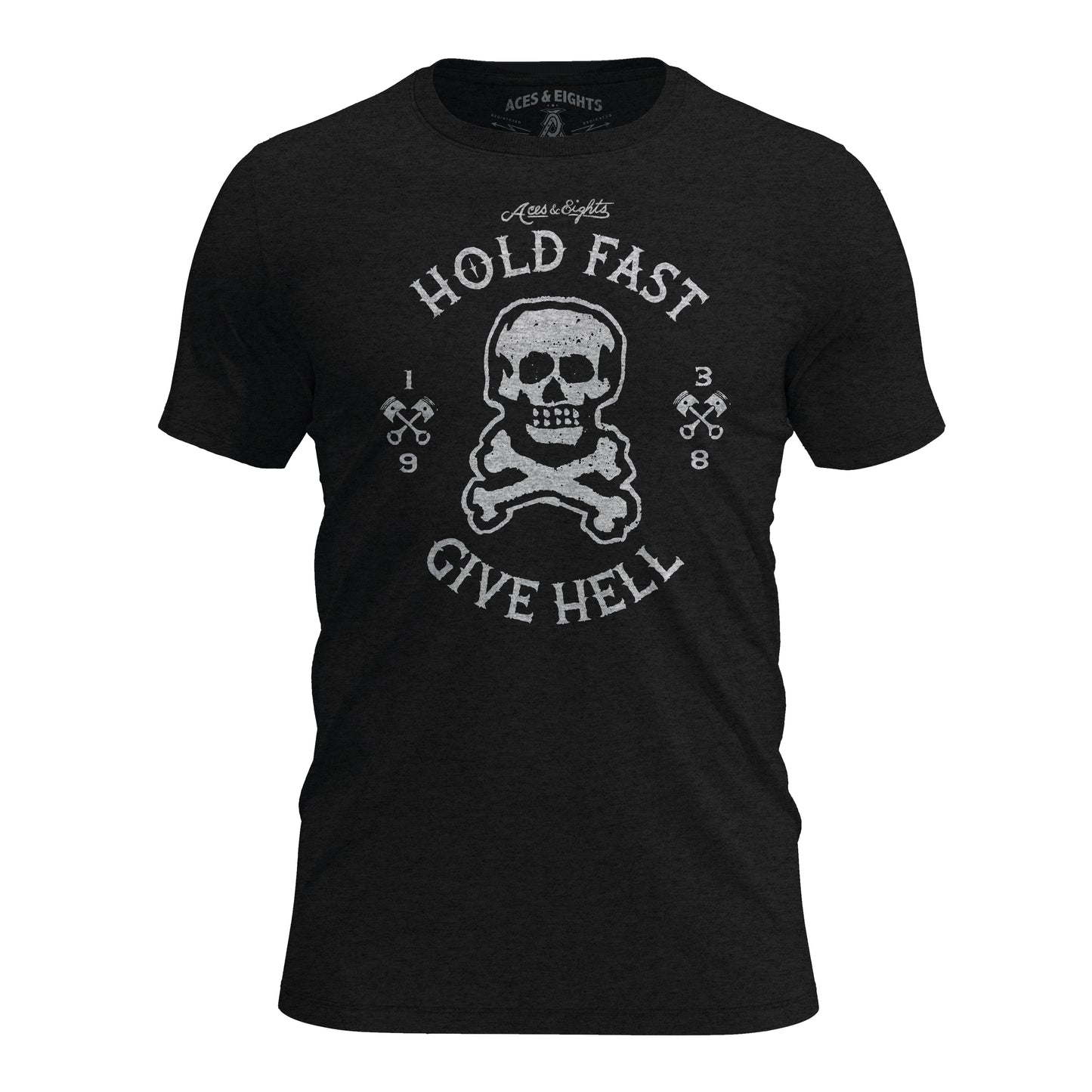 Hold Fast Skull & Bones - Motorcycle Shirt