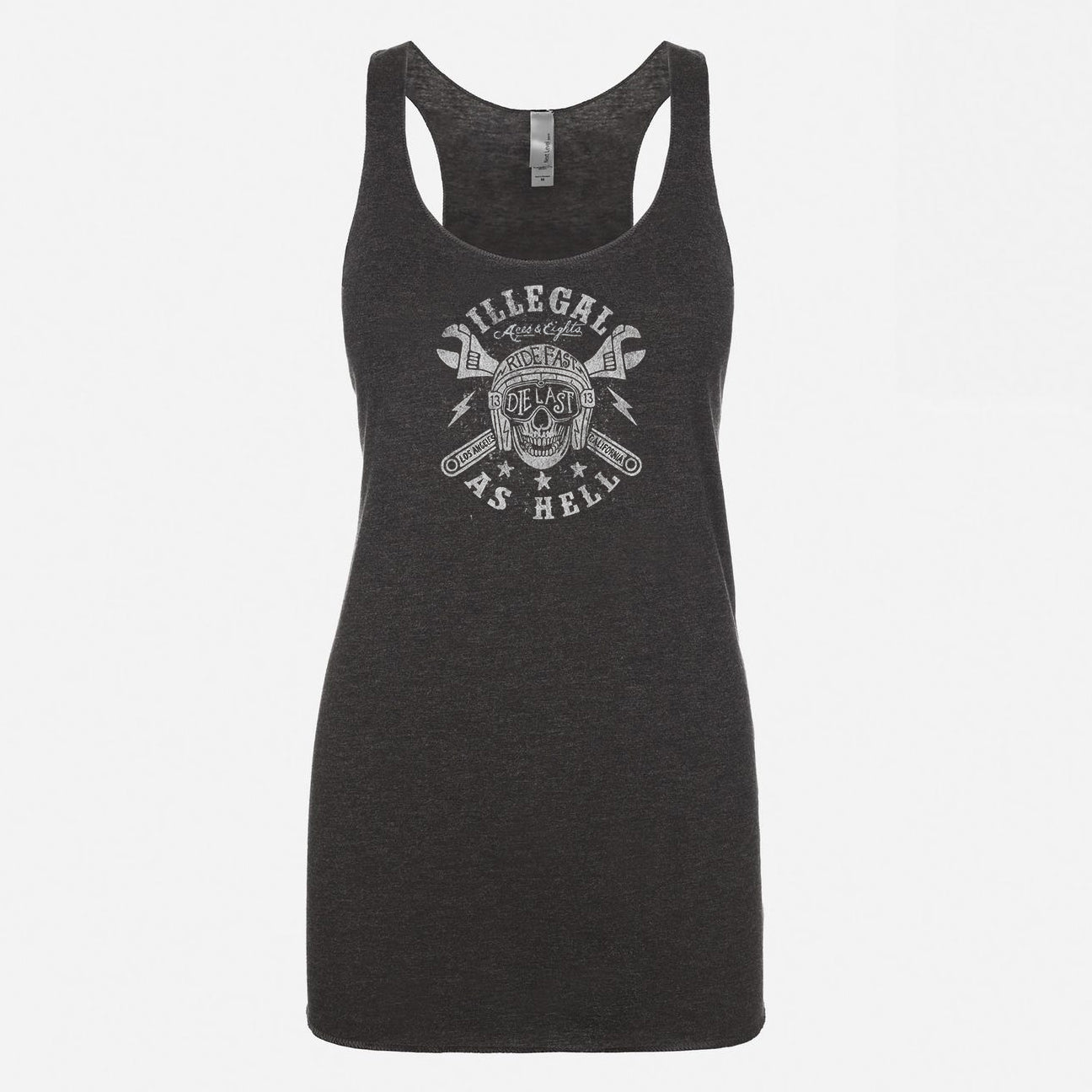 Illegal as Hell - Motorcycle Ladies Tank